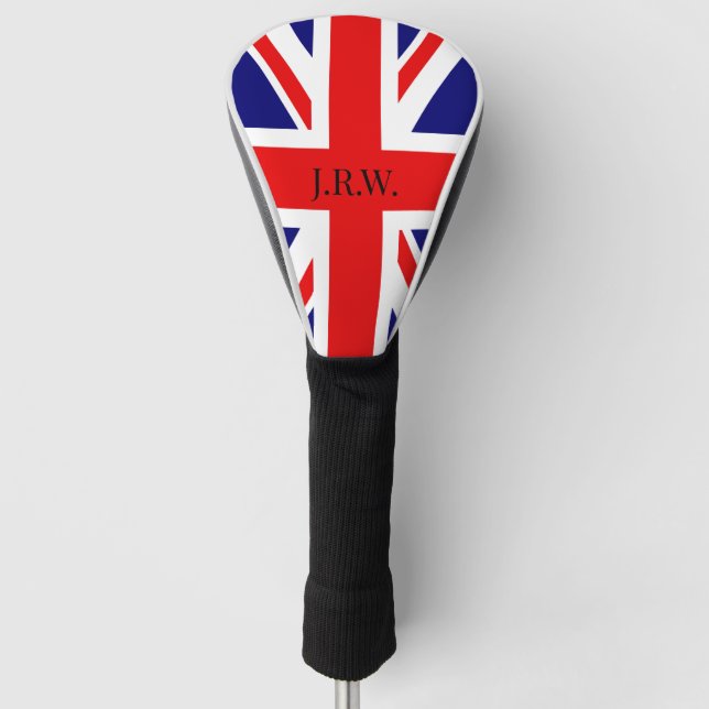 Couvre-club De Golf Personnaliser le drapeau britannique (Devant)