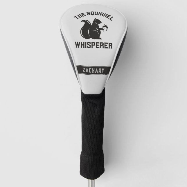 Couvre-club De Golf Personnaliser Le Whispereur D'Écureuil | Écureuil (Devant)