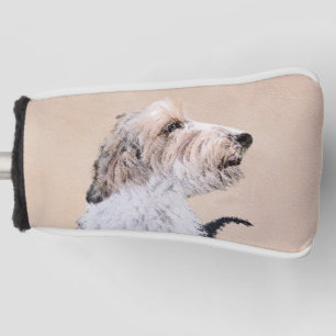 Couvre-club De Golf Petit Basset Griffon Vendéen Peinture - Dog Art