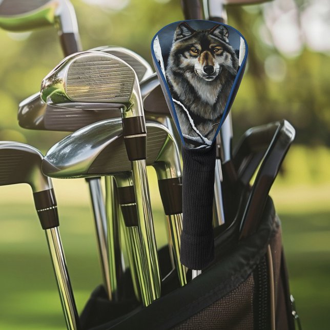 Couvre-club De Golf Peupliers de peupliers de loup de bois Alpha (Créateur téléchargé)