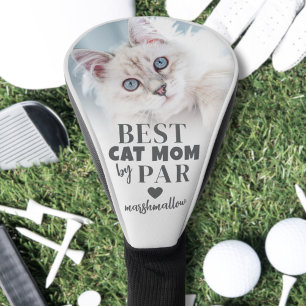 Couvre-club De Golf Photo de Maman Chatte