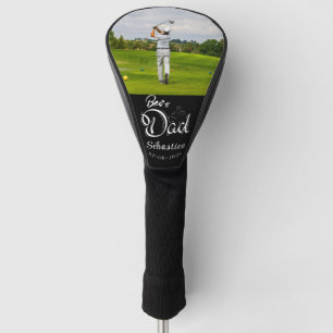 Couvre-club De Golf Photo moderne Meilleur papa Golf Head Coque