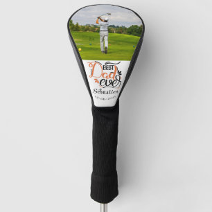 Couvre-club De Golf Photo moderne super papa Golf Head Cover