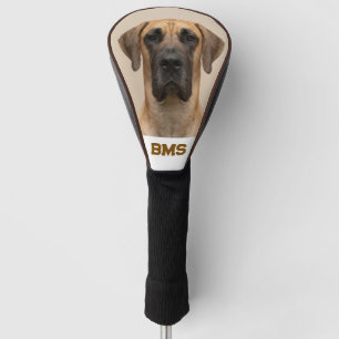 Couvre-club De Golf Photo personnalisé de chien de compagnie Grand Dan