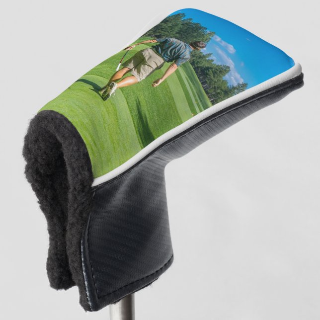 Couvre-club De Golf Photo personnalisée (Devant 3/4)