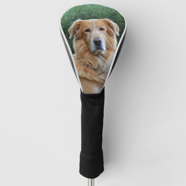 Couvre-club De Golf Photo personnalisée pour chien de compagnie (Devant)