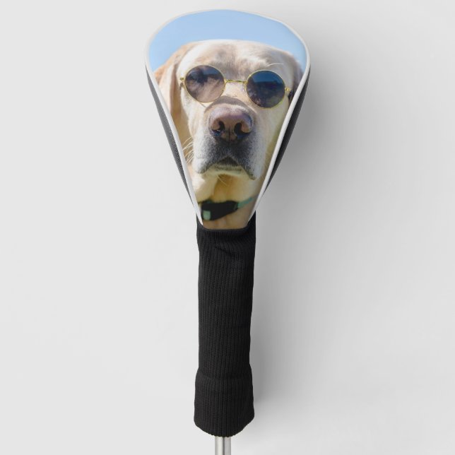 Couvre-club De Golf Photo personnalisée pour chien de compagnie (Devant)