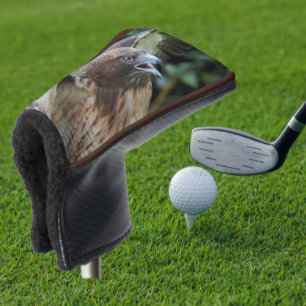 Couvre-club De Golf Photo Raptor Hawk à queue rouge