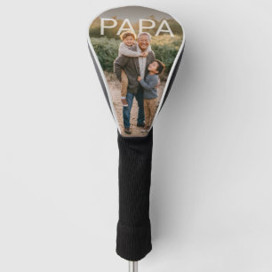 Couvre-club De Golf PhotoPop Papa Famille personnalisée 