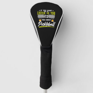 Couvre-club De Golf Pickleball Si Vous Voulez Que Je