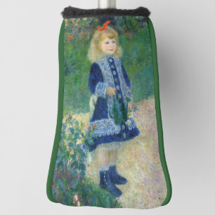 Couvre-club De Golf Pierre-Auguste Renoir - Une fille avec une canne d