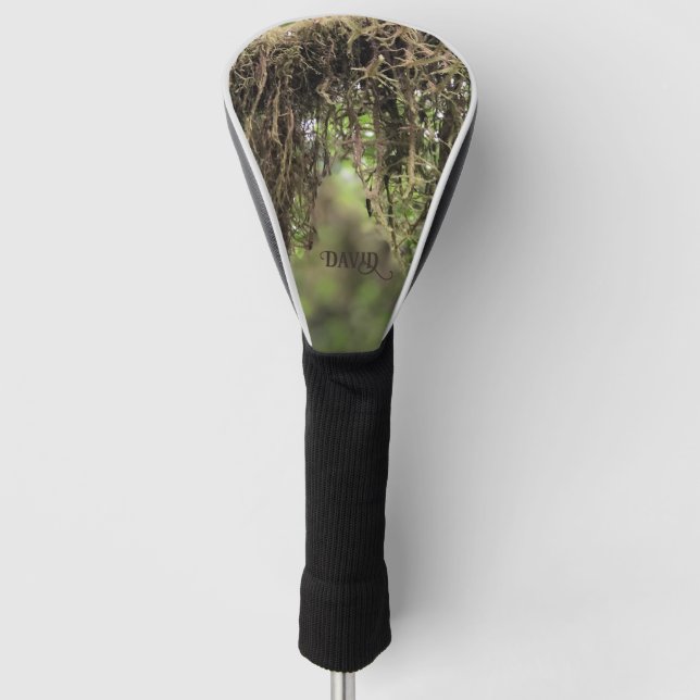 Couvre-club De Golf Pilote de tête principale Moss personnalisé (Devant)
