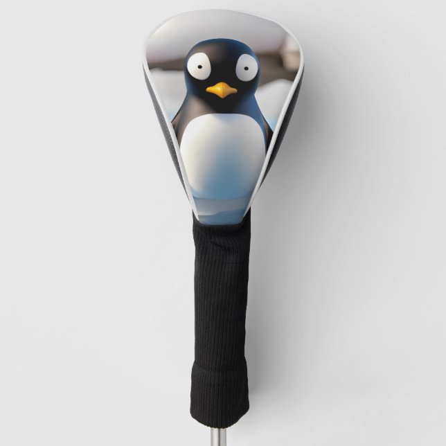 Couvre-club De Golf Pingouin (Devant)
