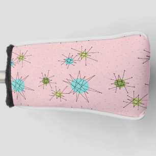 Couvre-club De Golf Pink Iconic Starbursts