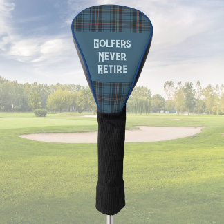 Couvre-club De Golf Plaids sur mesure Cadeaux de retraite sportive pou