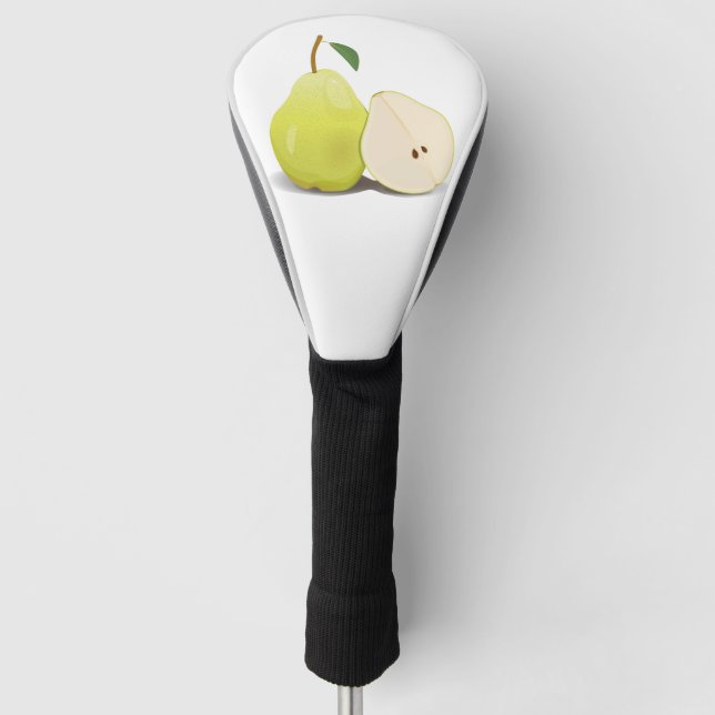 Couvre-club De Golf Poire fraîche à peau verte (Devant)