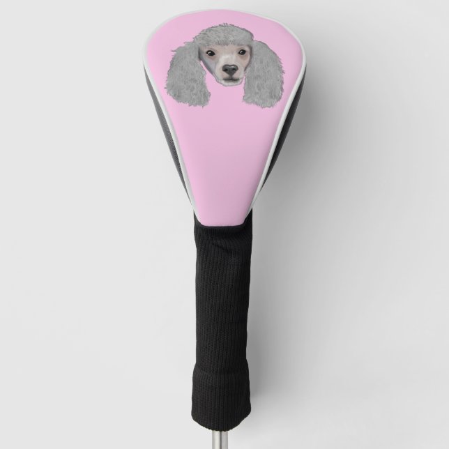 Couvre-club De Golf Poodle (Devant)