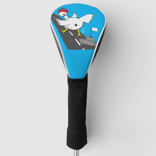 Couvre-club De Golf Poulet géant ! (Devant)