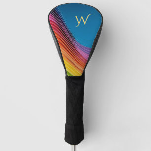 Couvre-club De Golf Première vague colorée