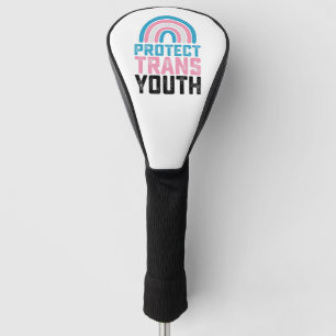 Couvre-club De Golf Pride LGBT Protéger les jeunes transgenres transge
