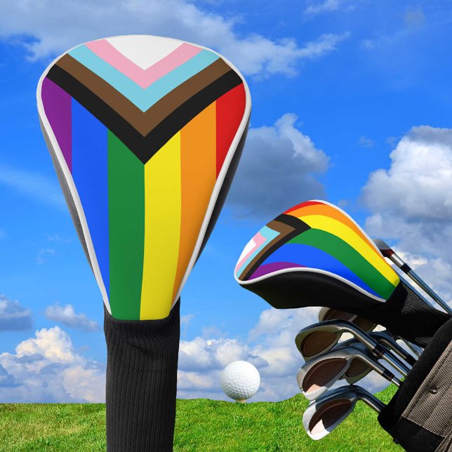 Couvre-club De Golf Progress Rainbow Flag golf, Fierté golf / LGBTQ (Créateur téléchargé)