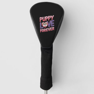 Couvre-club De Golf Puppy Love Forever Chien