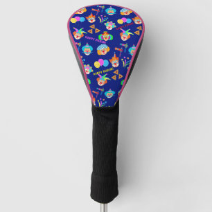 Couvre-club De Golf Purim Festival Kids Party Clown Carnaval