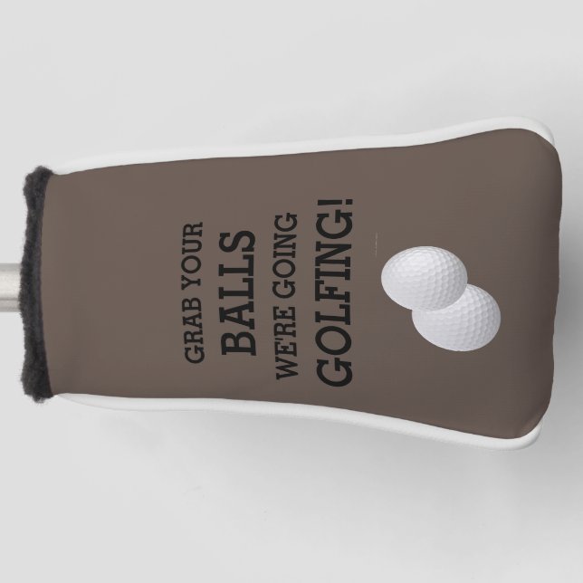 Couvre-club De Golf Putter : Gardez votre chien en sécurité dans le st (Devant)