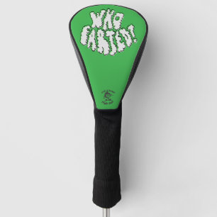 Couvre-club De Golf Qui a Pété Drôle Golf Green Lettres Gonflées
