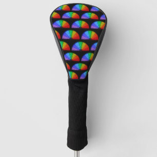 Couvre-club De Golf Rainbow Motif