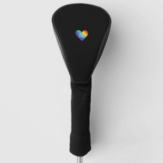 Couvre-club De Golf Rainbow Pride Gay Christian LGBTQ+ Jésus aime T-S