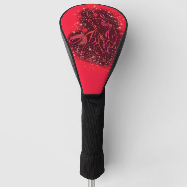 Couvre-club De Golf Red Bull Running Golf Head Cover Starry Nigh (Devant)