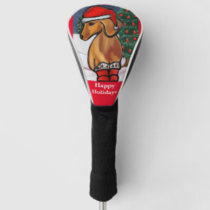 Couvre-club De Golf Red Dachshund