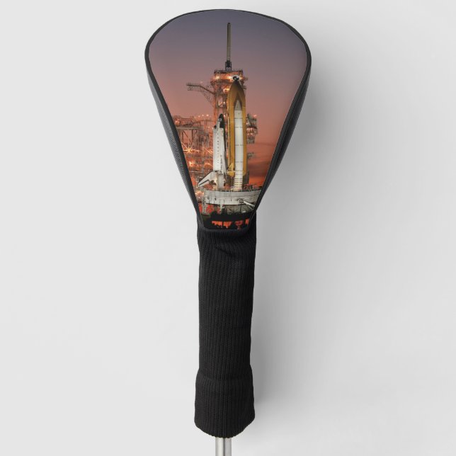 Couvre-club De Golf Red Sky for Space Shuttle Atlantis Launch (Devant)