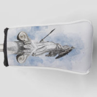 Regal Athena Sculpture Golf Head Cover - grec