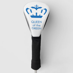 Couvre-club De Golf Reine du drapeau vert de de la couronne de