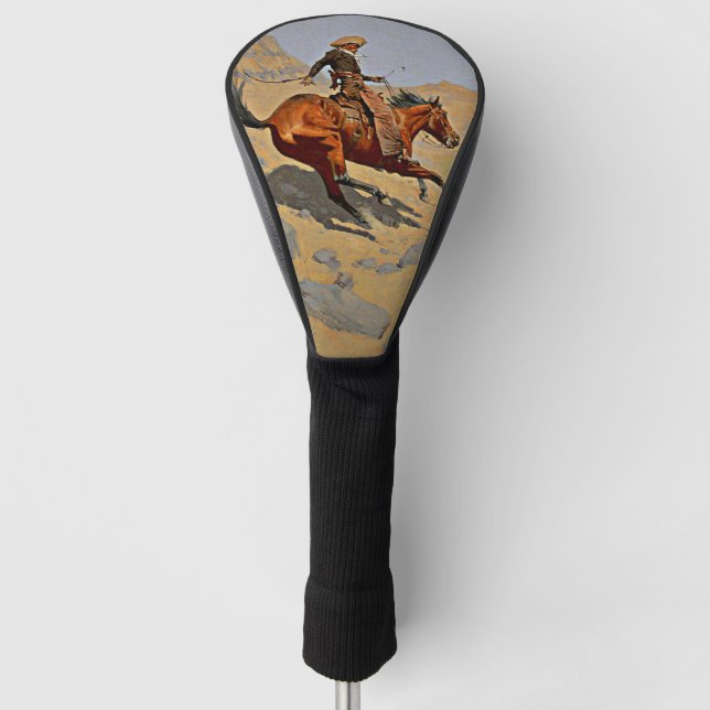Couvre-club De Golf Remington, Le Cowboy (Devant)