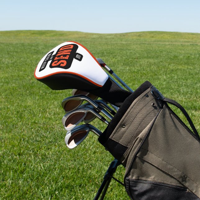 Couvre-club De Golf Restez calme, envoyez-le ! - grand cadeau pour un  (In Situ)