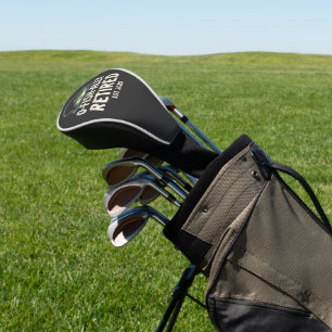 Couvre-club De Golf Retraité Est. 2025 Retraite Fisher Papa