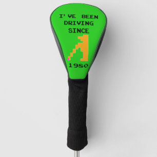 Couvre-club De Golf Retro Video Golf Game Headcover