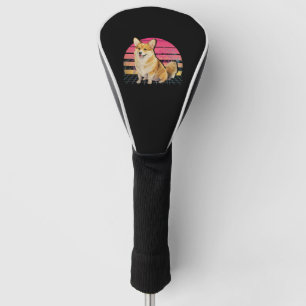 Couvre-club De Golf Retro Welsh Corgi