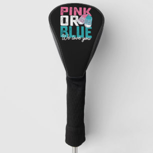 Couvre-club De Golf Rose Ou Bleu Nous Vous Aimons Révélation De Sexe