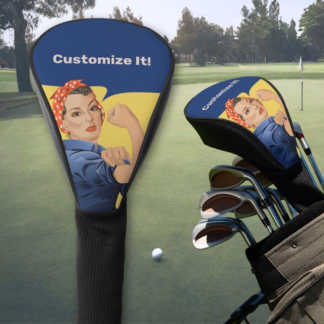 Couvre-club De Golf Rosie the Riveter (Créateur téléchargé)