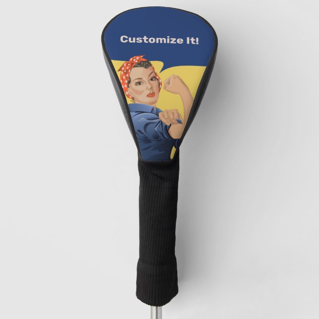 Couvre-club De Golf Rosie the Riveter (Devant)