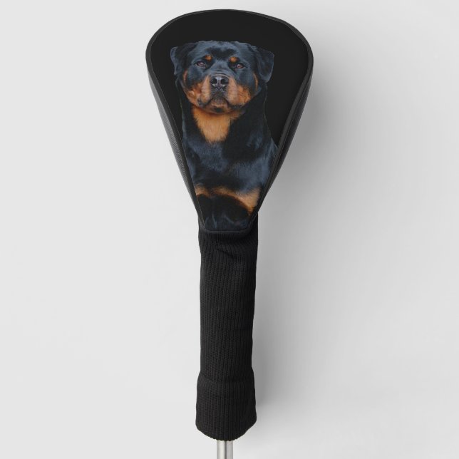 Couvre-club De Golf Rottweiler  (Devant)