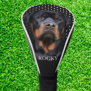 Couvre-club De Golf Rottweiler Blanc