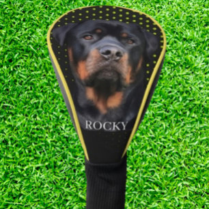 Couvre-club De Golf Rottweiler Jaune