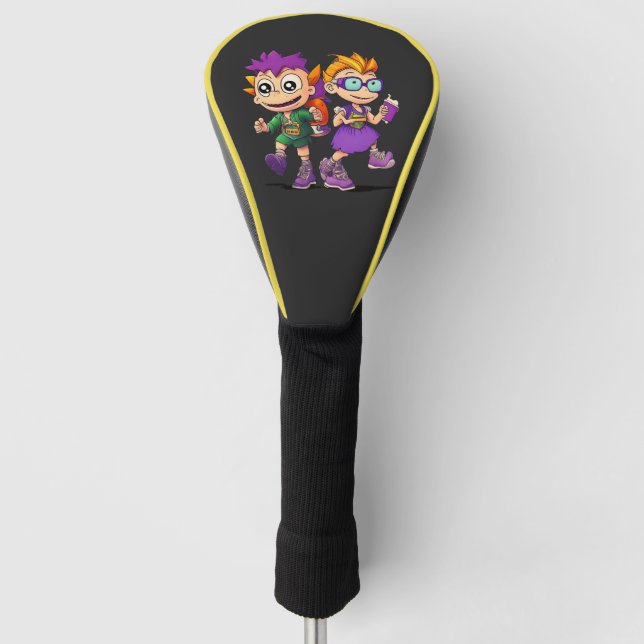 Couvre-club De Golf Rugrats - Reptar on the Loose : A Rugrats Adventur (Devant)