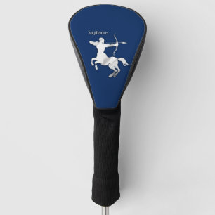 Couvre-club De Golf Sagittaire Zodiaque Bleu Marine