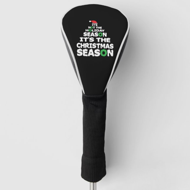 Couvre-club De Golf Saison Noël (Devant)